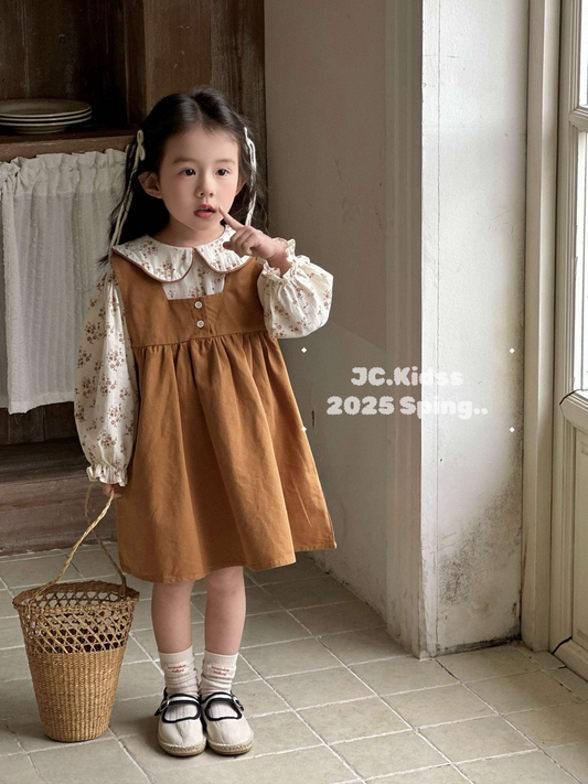 floral print shirt dress set