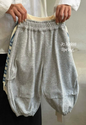 Cotton casual pants