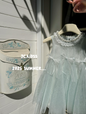 Lace-Up Bowknot Tulle Dress