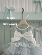 Large Bowknot Tulle Cake Dress