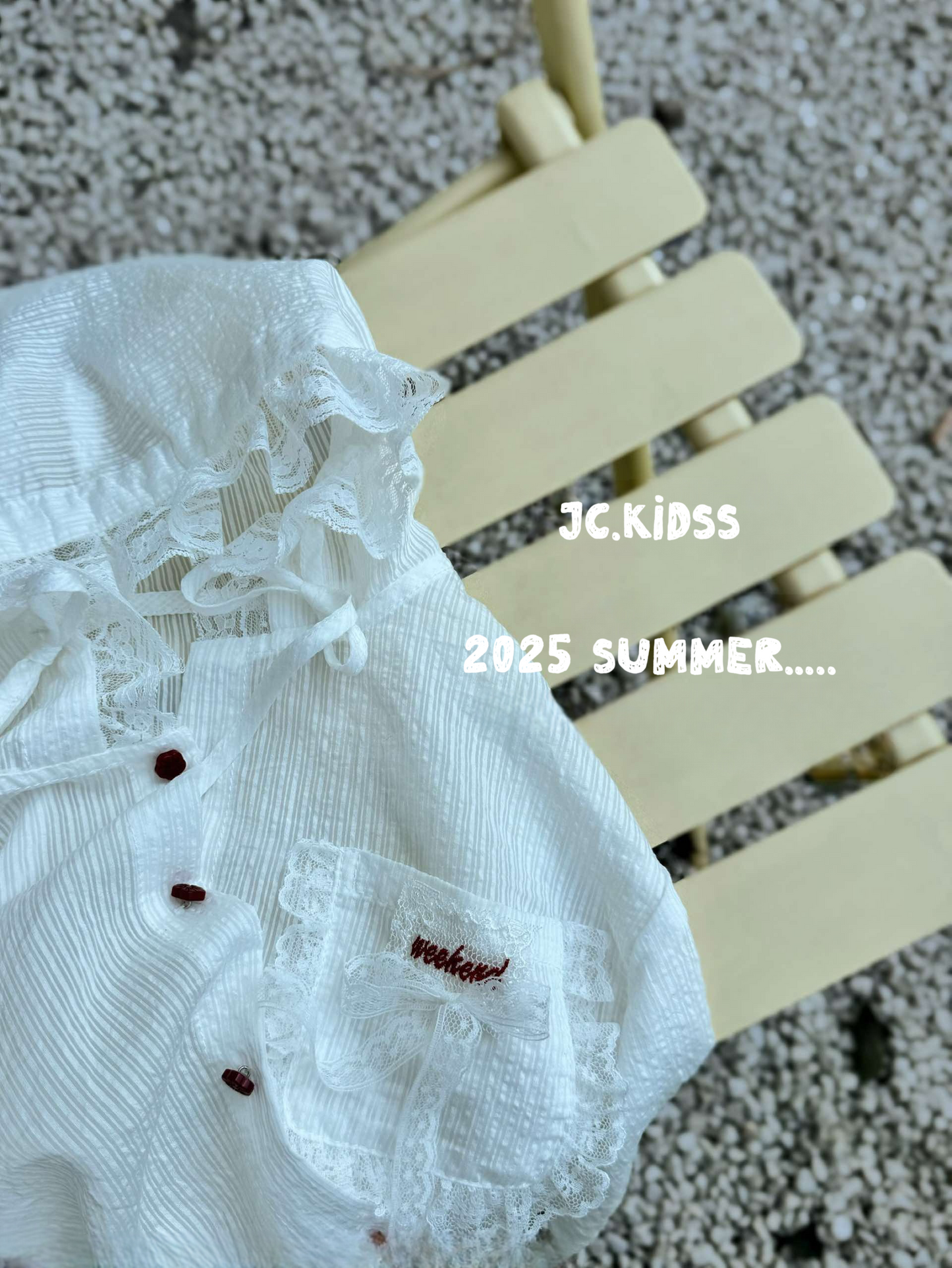 Lace Striped Hooded Ultra-Light Jacket