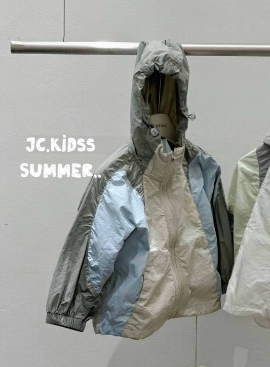Color Block Windbreaker